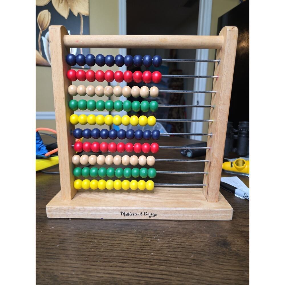 Melissa And‎ Doug Wooden Abacus - Picture 2 of 11
